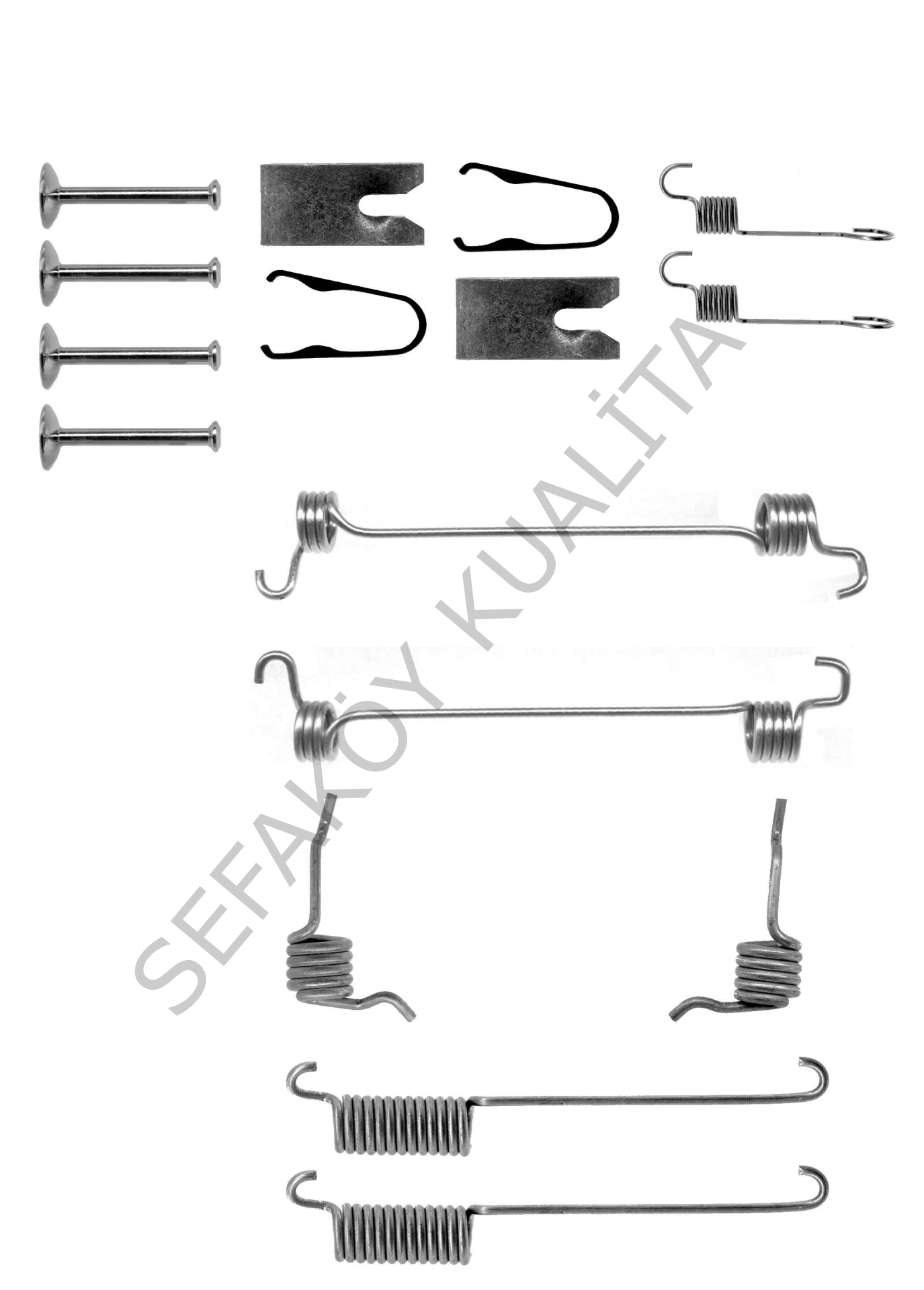 FORD  ESCORT 91> FIESTA KA 96>  ARKA FREN YAY CIVI TAKIMI