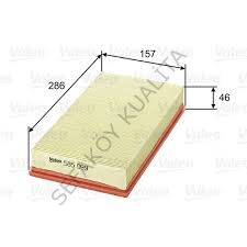 FORD KA  97>  HAVA FİLİTRE