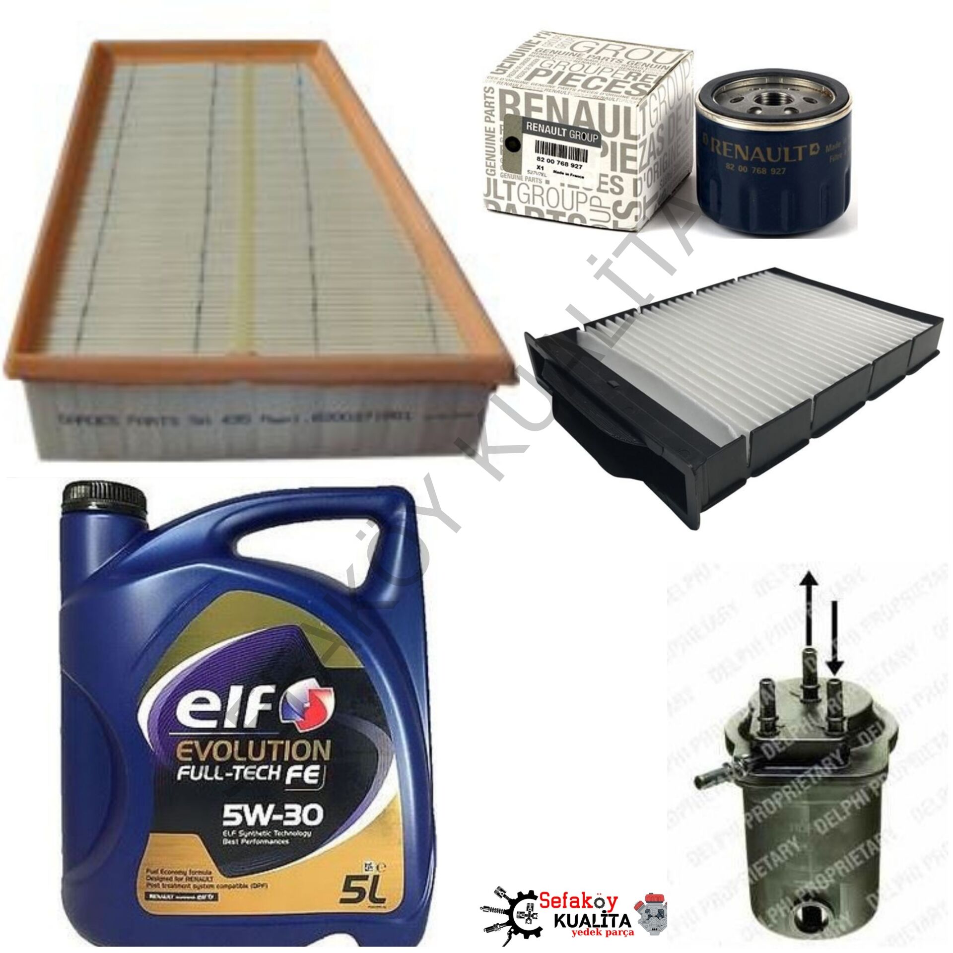 MEGANE 2 1.5 dCi Yağ Bakım Seti