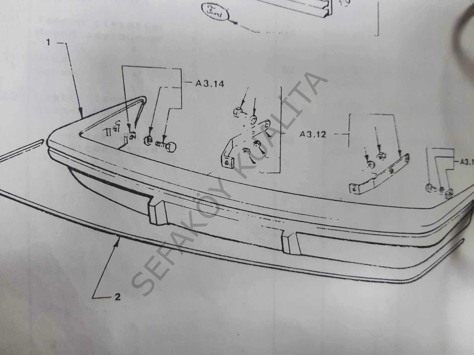 TAUNUS  2,0  ÖN TAMPON
