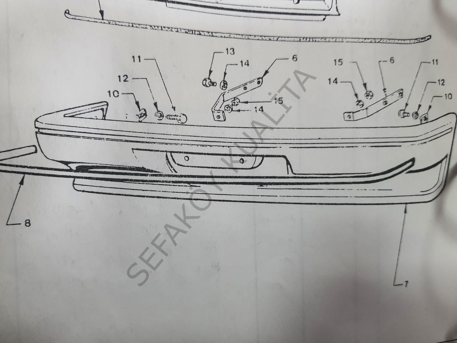 TAUNUS  GT  GTS - P100    ÖN TAMPON