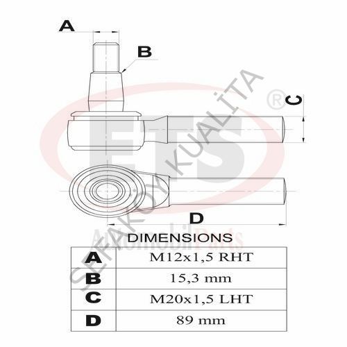 TRANSİT 2,4 2,5 ROT BAŞI KALIN SOL