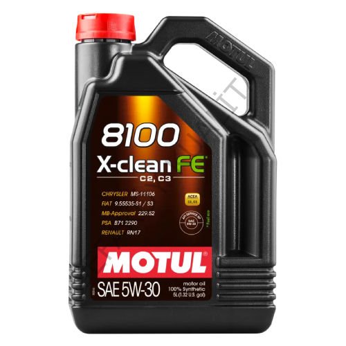 8100 X-CLEAN FE 5W-30 5 LİTRE