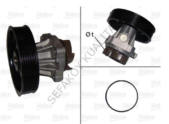 DEVİRDAİM SU POMPASI 1.3 FİAT-OPEL - VALEO