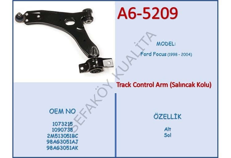 FORD FOCUS  1998-2005 ÖN ALT SALINCAK SOL