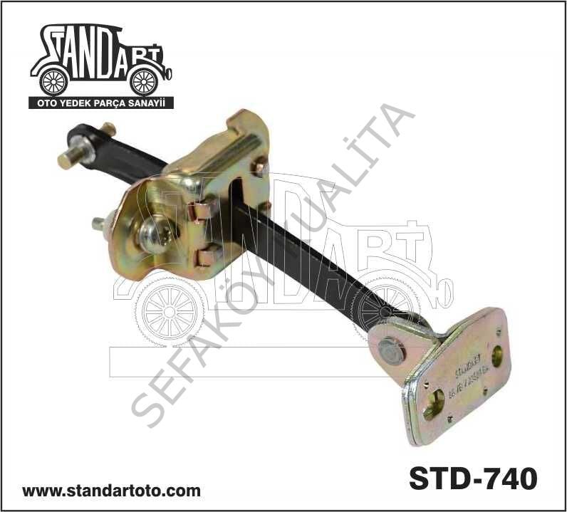 FORD TRANSİT T12 T15 1992-2001   ÖN KAPI GERGİSİ  SAĞ