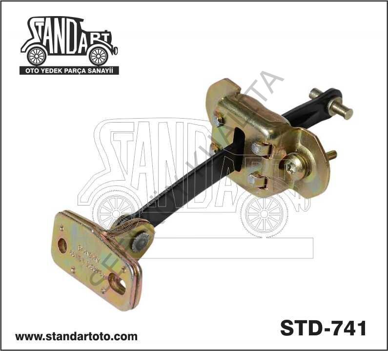 FORD  TRANSİT T12 T15 1992-2001  ÖN KAPI GERGİ SOL