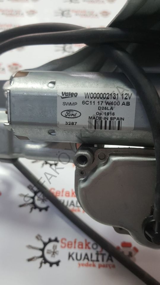 TRANSİT V347 ARKA CAM SILECEK MOTORU ARKA(TEK KAPI)