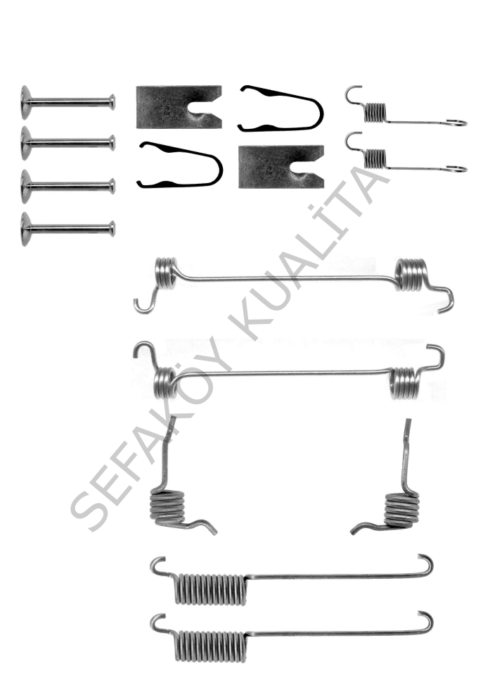 FORD  ESCORT 91> FIESTA KA 96>  ARKA FREN YAY CIVI TAKIMI