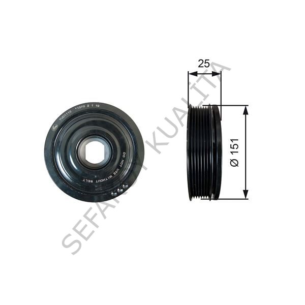 KRANK KASNAGI CIFT TURBOLU TALISMAN TRAFIC III 1.6 R9M  MERCEDES OM626 / W205