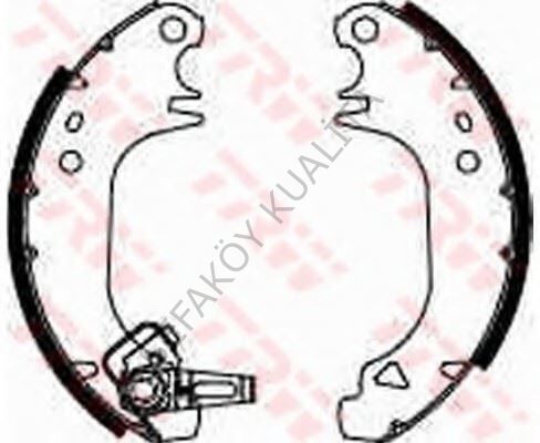 ARKA BALATA PEUGEOT 106-205-309 / CİTROEN SAXO