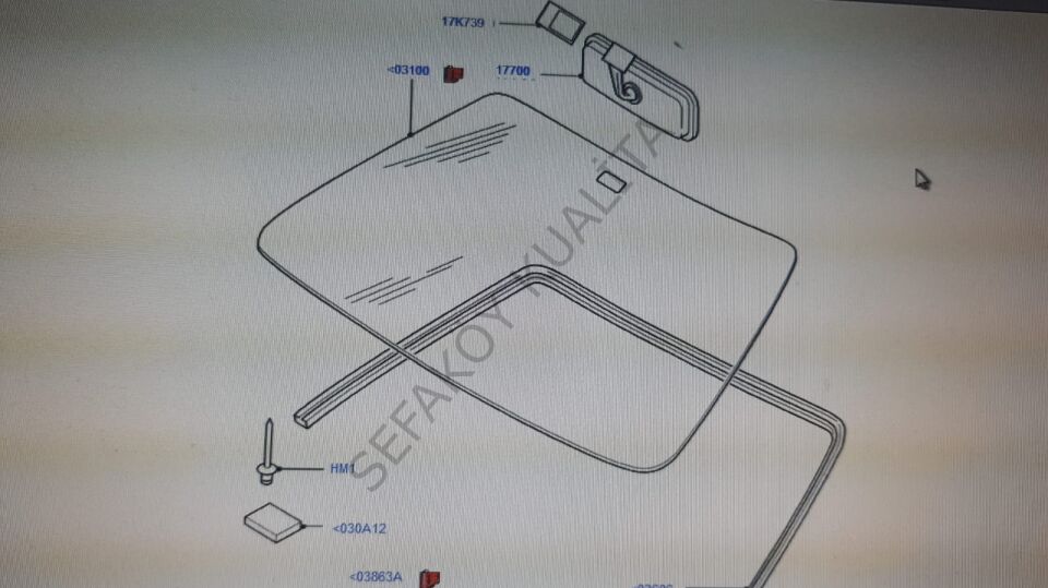 FORD KA  (1996-2008)    ÖN CAM ISITMALI